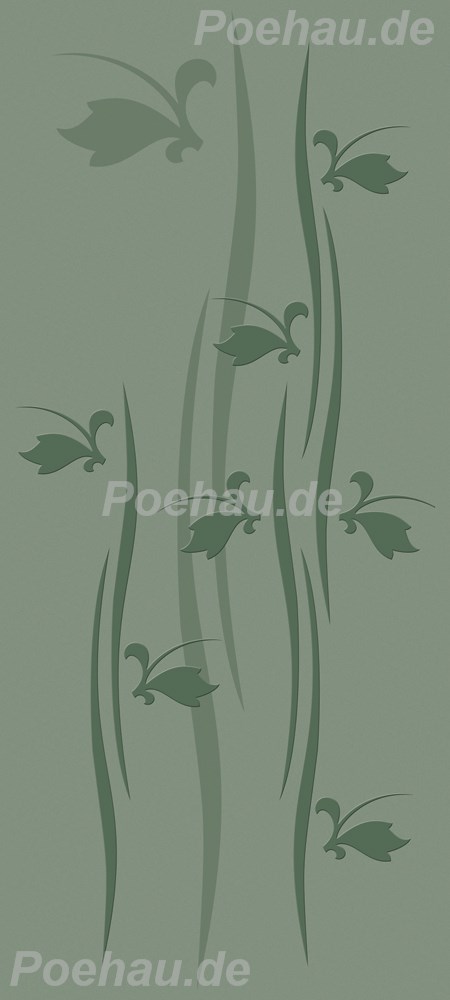 Bild 1 von Bad191219VL0001 Floral  / (Material) Hartschaum-Rückwand / (Schutzschicht) UV Hartlack matt / (Langzeitgarantie) ohne Langzeitgarantie