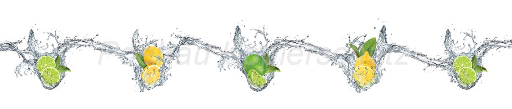 Bild 1 von AvS12168IL8629 Limetten Zitronen  / (Material) Hartschaum-Rückwand / (Schutzschicht) UV Hartlack matt / (Langzeitgarantie) ohne Langzeitgarantie