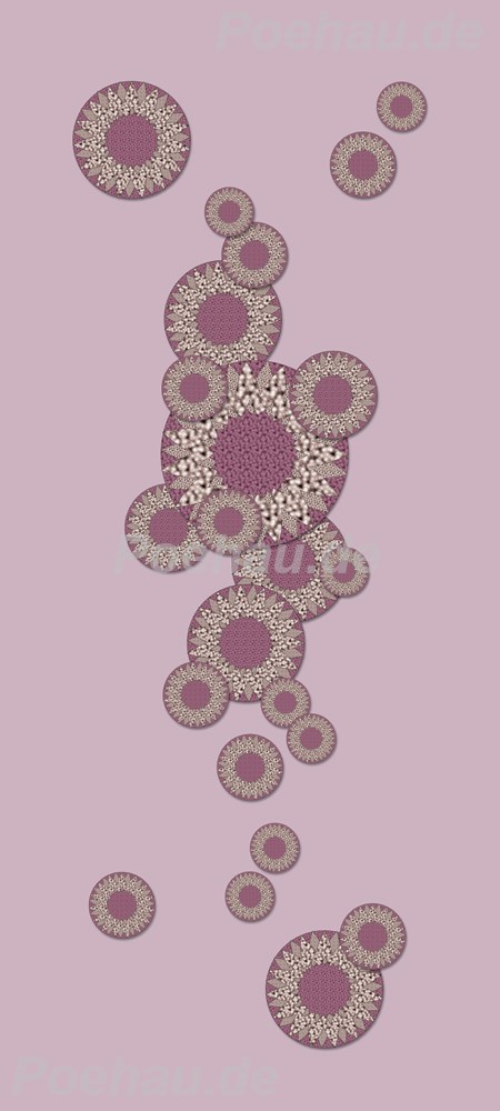 Bild 1 von Bad190207VL0002 Sonnenblume pink rosa  / (Material) Aluverbund-Rückwand / (Schutzschicht) UV Hartlack matt / (Langzeitgarantie) ohne Langzeitgarantie