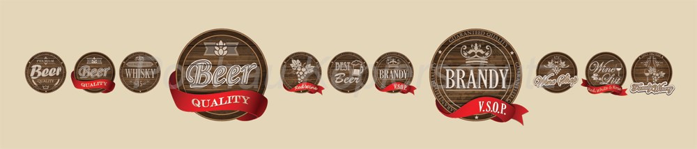Bild 1 von AvS9063TL7724A Beer Brandy  / (Material) Acryl-Rückwand / (Schutzschicht) für Wandverschraubung / (Langzeitgarantie) ohne Langzeitgarantie