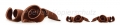 AvS7156IL7279 Schokolade Locken Raspel  / (Material) Acryl-Rückwand / (Schutzschicht) für Wandverklebung / (Langzeitgarantie) mit Langzeitgarantie* 3 Jahre