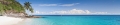 AvS2999VL7963 Meer Palmen Strand  / (Material) Aluverbund-Rückwand / (Schutzschicht) UV Hartlack glänzend mit Abperleffekt / (Langzeitgarantie) ohne Langzeitgarantie