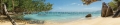 AvS12253IL8939 Seychellen Strand Meer  / (Material) Acryl-Rückwand / (Schutzschicht) für Wandverklebung / (Langzeitgarantie) ohne Langzeitgarantie*
