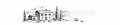 AvS13435IL3035 Landschaft Italien Zeichnung  / (Material) Aluverbund-Rückwand / (Schutzschicht) UV Hartlack glänzend mit Abperleffekt / (Langzeitgarantie) mit Langzeitgarantie* 5 Jahre