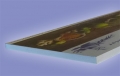 Hartschaum Rückwand 5 mm  / (Höhe) bis 100 cm / (Breite) bis 100 cm / (Schutzschicht) UV Hartlack glänzend / () ohne Langzeitgarantie*